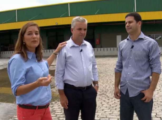 A repórter Lilia Teles.