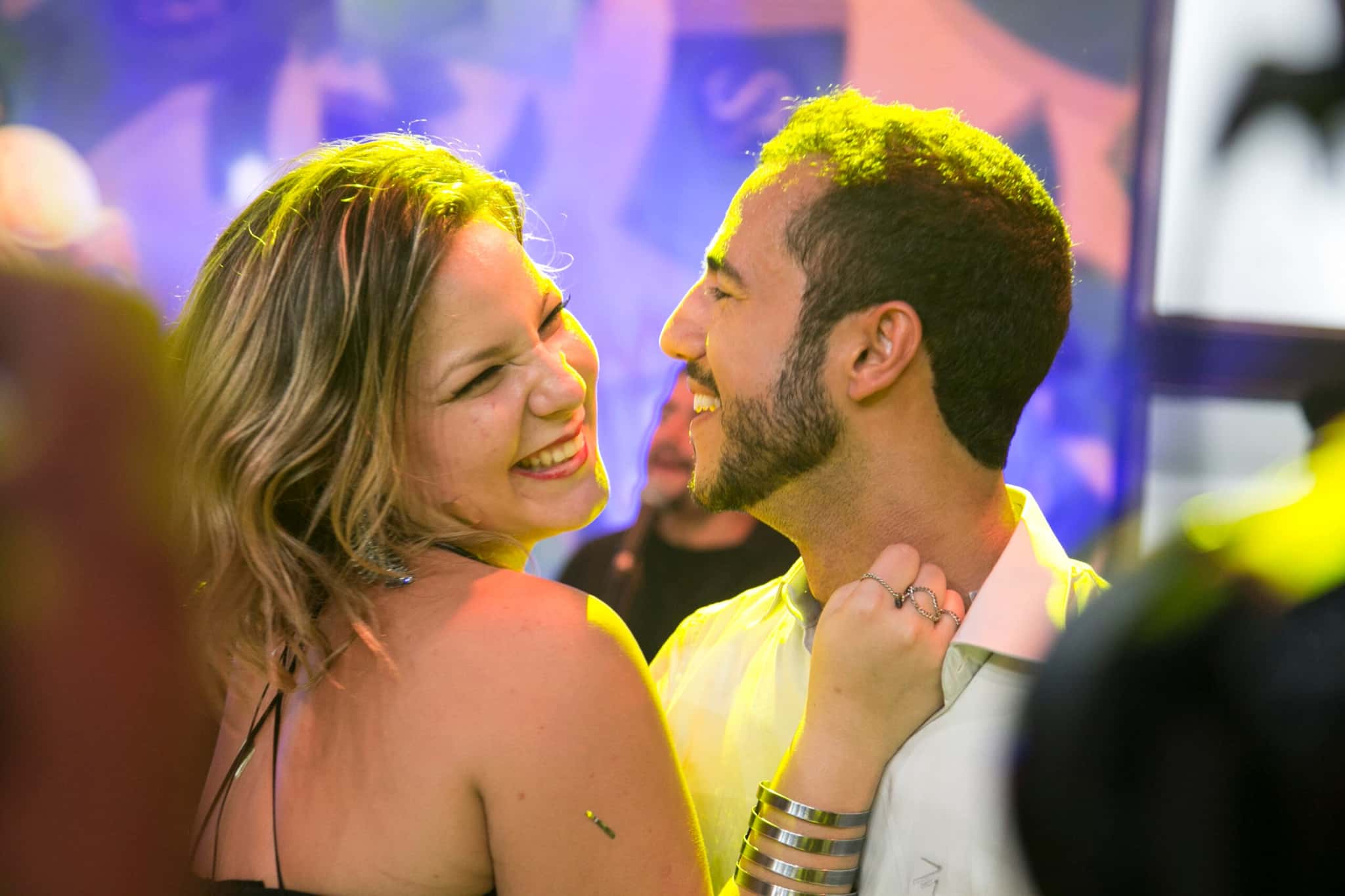 Maria Claudia e Matheus (Foto: Globo/Paulo Belote)