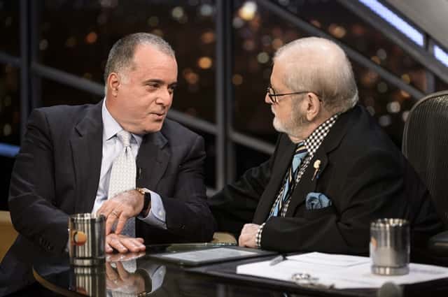 Tony Ramos durante entrevista com Jô Soares (Foto: Globo/Ramón Vasconcelos)