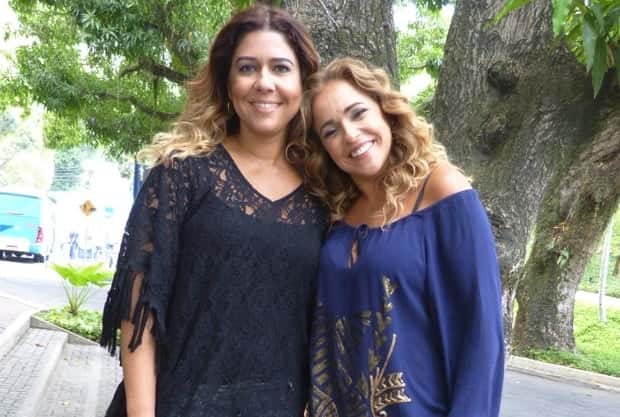 Daniela Mercury e Malu Verçosa. (Foto: Marcele Bessa / Gshow)