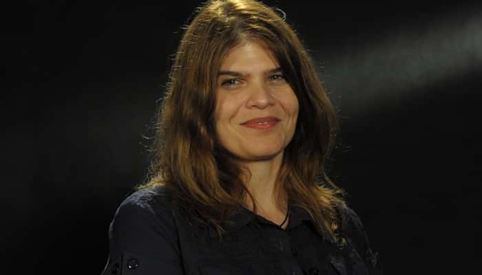 Claudia Lage no lançamento de "Lado a Lado", em 2012 (Foto: Globo/João Cotta)