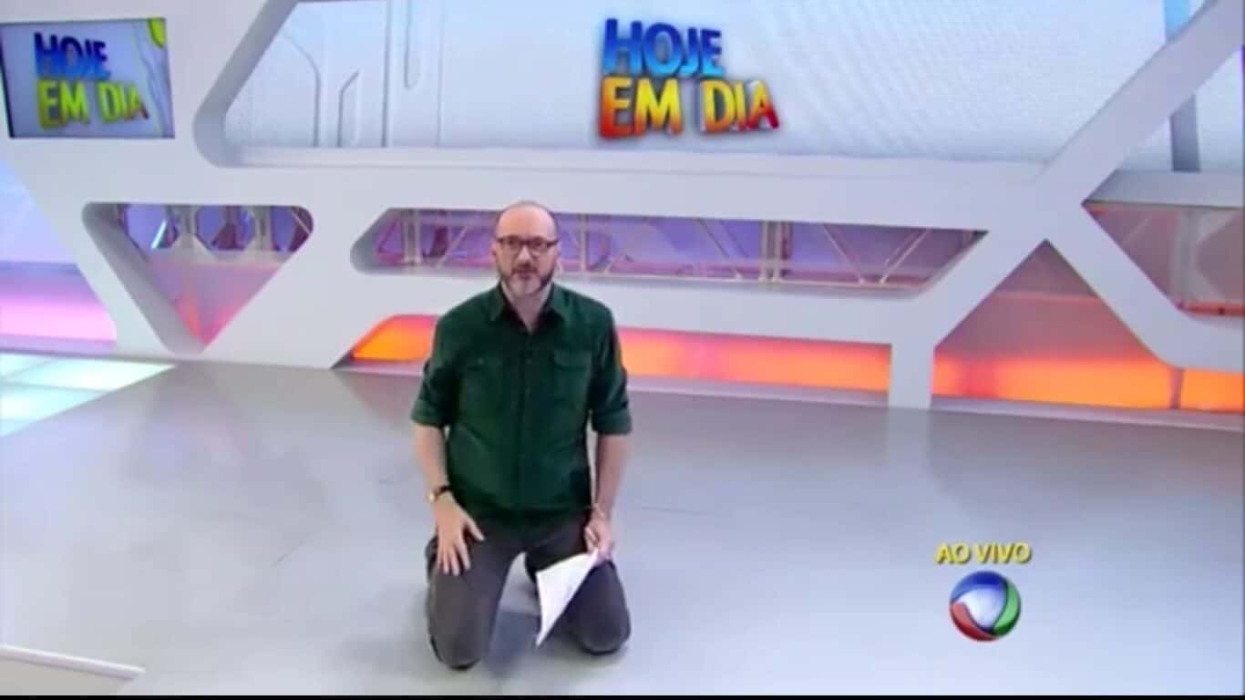 Britto Jr no "Hoje em Dia" (Foto reprodução: Record)