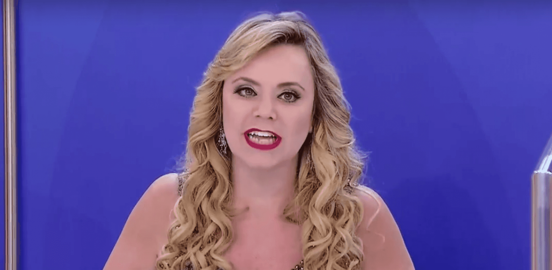 Flor no SBT (Foto reprodução: SBT)