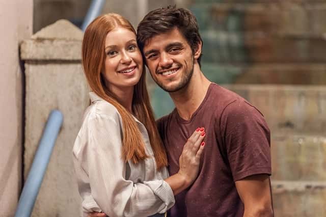 Eliza (Marina Ruy Barbosa) e Jonatas (Felipe Simas) (Foto: Globo/Artur Meninea)