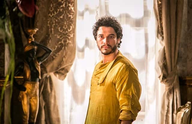 Martim (Lee Taylor) em cena de "Velho Chico" (Foto: Globo/Paulo Belote)