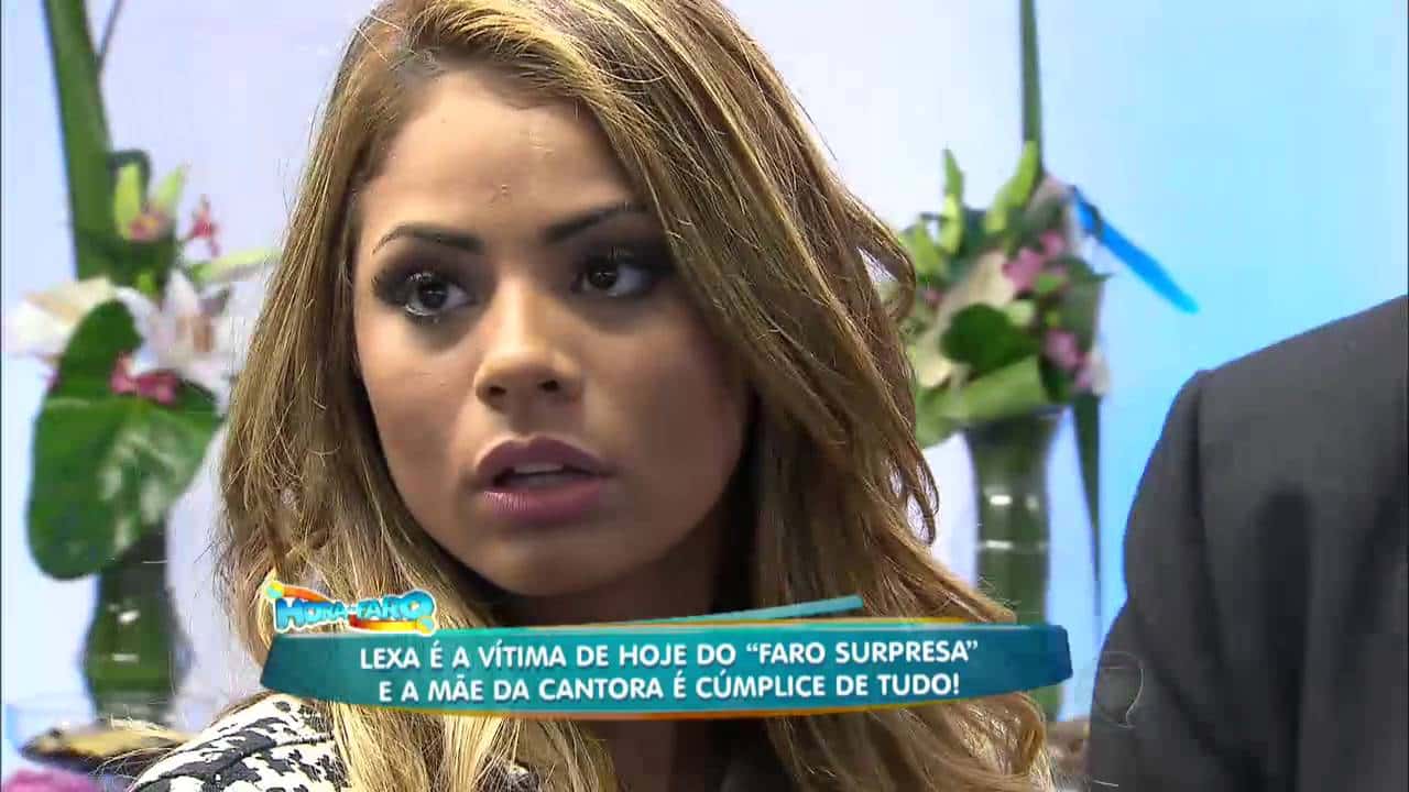 Lexa já participou do Hora do Faro em outra ocasião (Foto: Reprodução)
