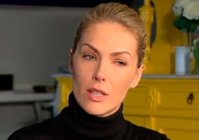 Dominical entrevistou Ana Hickmann após atentado. (Foto: Reprodução)