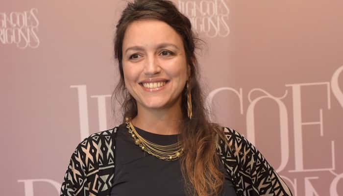 Manuela Dias no lançamento de "Ligações Perigosas" (Foto: Globo / Estevam Avelar)