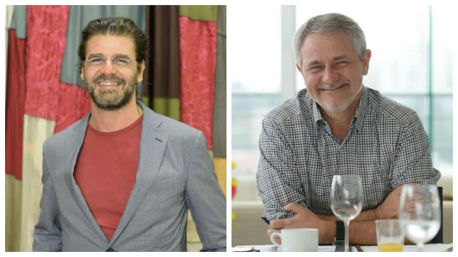 Luiz Fernando Carvalho e Carlos Henrique Schroder discutiram em reunião por conta da baixa audiência da novela 'Velho Chico' (Foto montagem: TV FOCO)