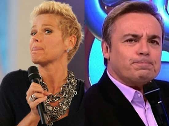 Os apresentadores Xuxa Meneghel e Gugu Liberato. (Foto: Montagem)