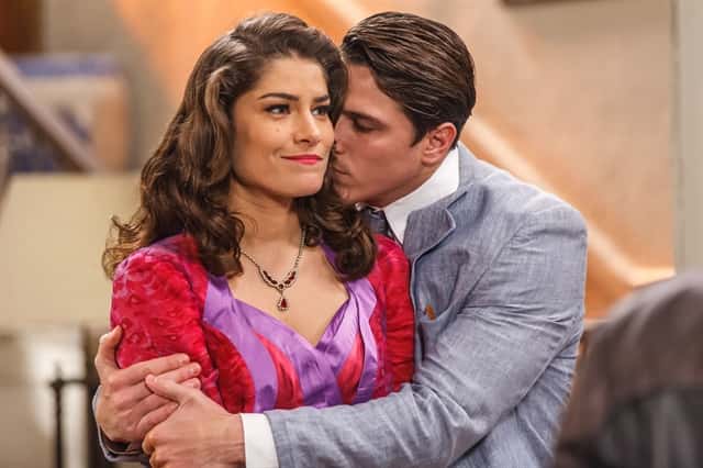 Diana (Priscila Fantin) e Braz (Romulo Neto) (Foto: Globo/Artur Meninea)