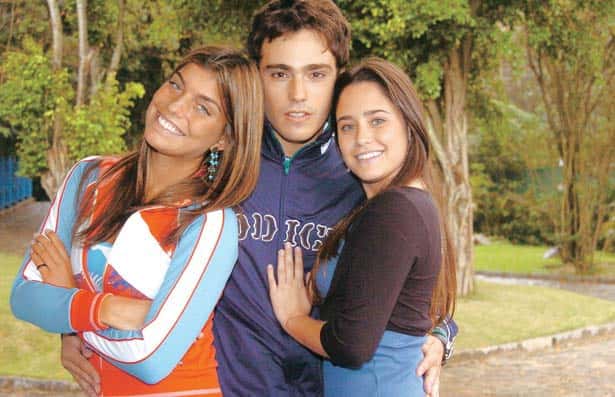 Thiago Rodrigues, Fernanda Vasconcellos e Joana Balaguer protagonizaram a novela. (Foto: Divulgação)