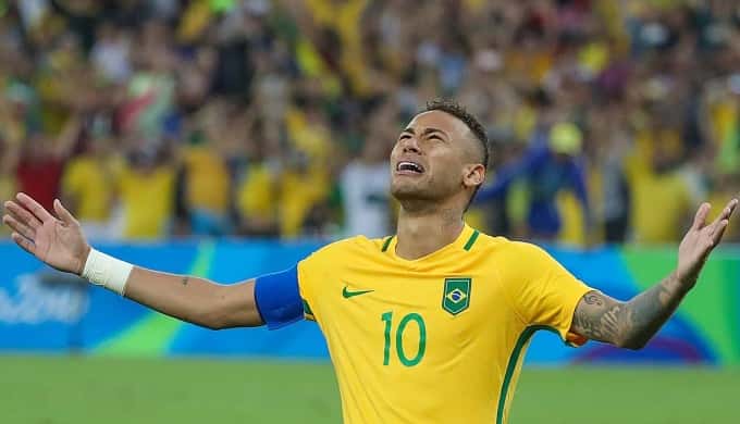 Neymar ao fim da partida entre Brasil e Alemanha, no último sábado (20) (Foto: Ricardo Stuckert)
