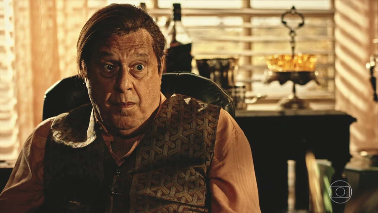 Afrânio (Antonio Fagundes) em cena de "Velho Chico" (Foto: Reprodução/Globo)