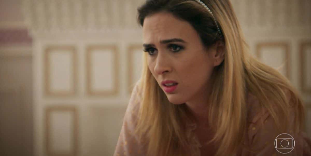 Fedora (Tatá Werneck) em cena de Haja Coração (Foto: Reprodução/Globo)