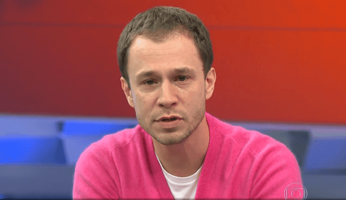 Tiago Leifert chorou na despedida do Globo Esporte SP (Foto: Reprodução/TV Globo)
