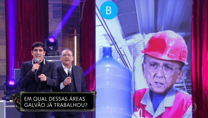 Adnet recebeu Galvão Bueno na estreia do "Adnight" (Foto: Reprodução/Globo)