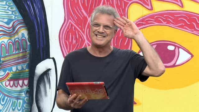 Pedro Bial durante participação no "Estrelas" (Foto: Globo/Divulgação)
