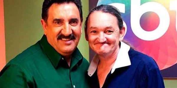 Marquito ao lado de Ratinho. (Foto: Divulgação)