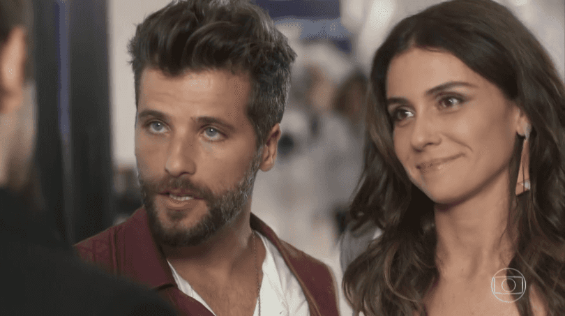 Mario (Bruno Gagliasso) e Alice (Giovanna Antonelli) em cena de "Sol Nascente" (Foto: Reprodução/Globo)
