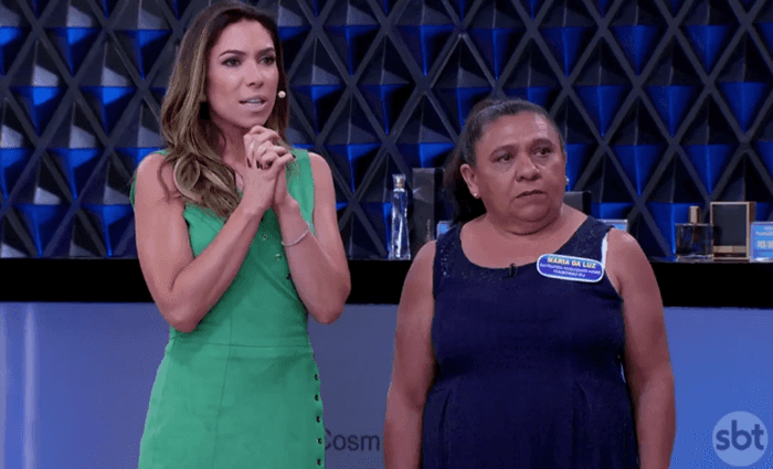 Patricia Abravanel no "Pra Ganhar é Só Rodar" (Foto: Reprodução/SBT)