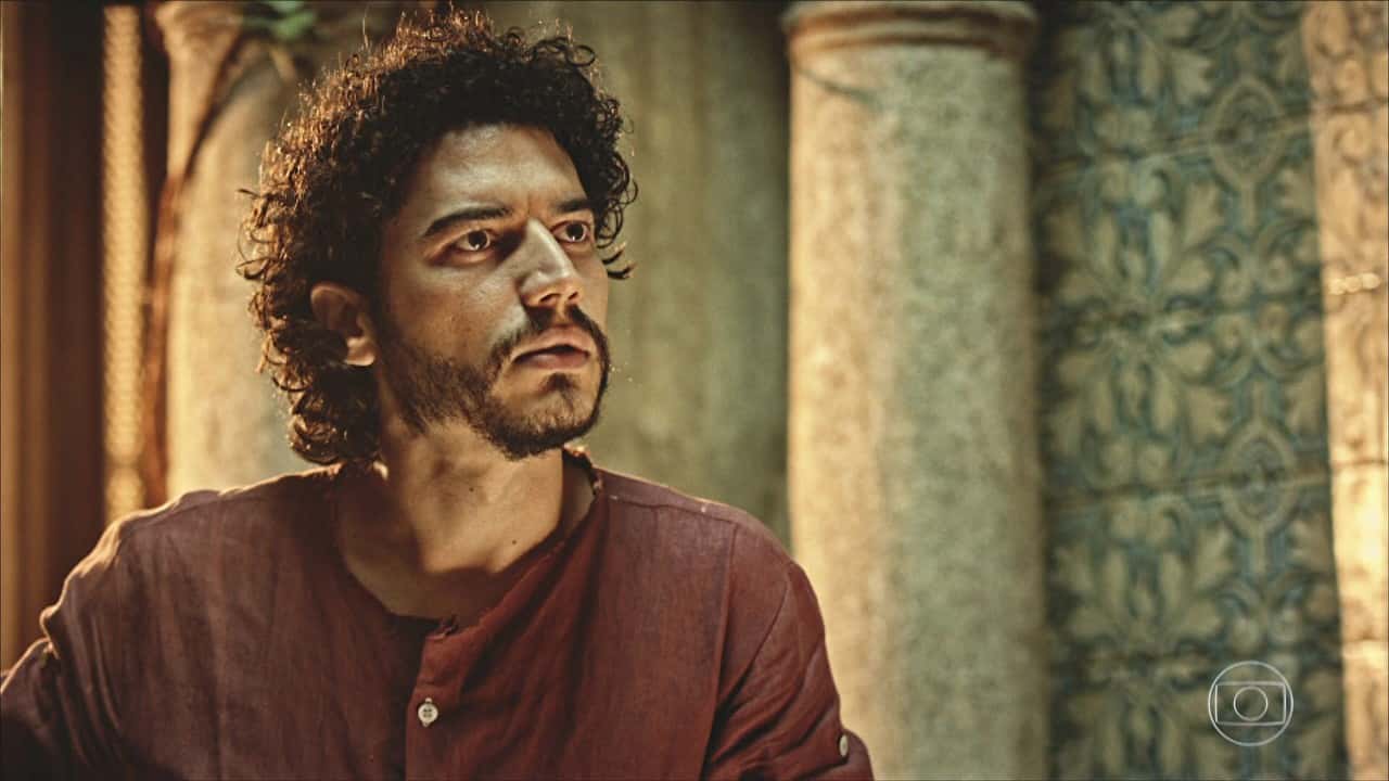 Lee Taylor (Martim) em cena de "Velho Chico" (Foto: Reprodução/Globo)