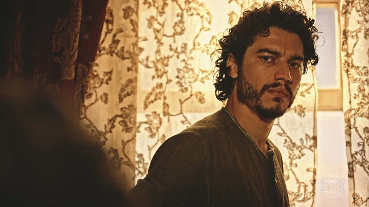 Martim (Lee Taylor) em cena de "Velho Chico" (Foto: Reprodução/Globo)