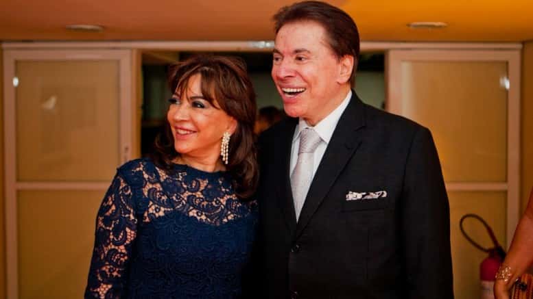Silvio Santos e Íris Abravanel (Foto: Divulgação)