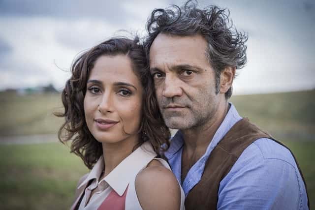 Camila Pitanga e Domingos Montagner em "Velho Chico" (Foto: Globo/Caiuá Franco)