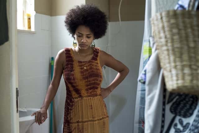 Rose (Jessica Ellen) em cena de "Justiça" (Foto: Globo/Estevam Avellar)