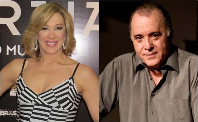 Claudia Raia e Tony Ramos. (Foto: Montagem/Divulgação)