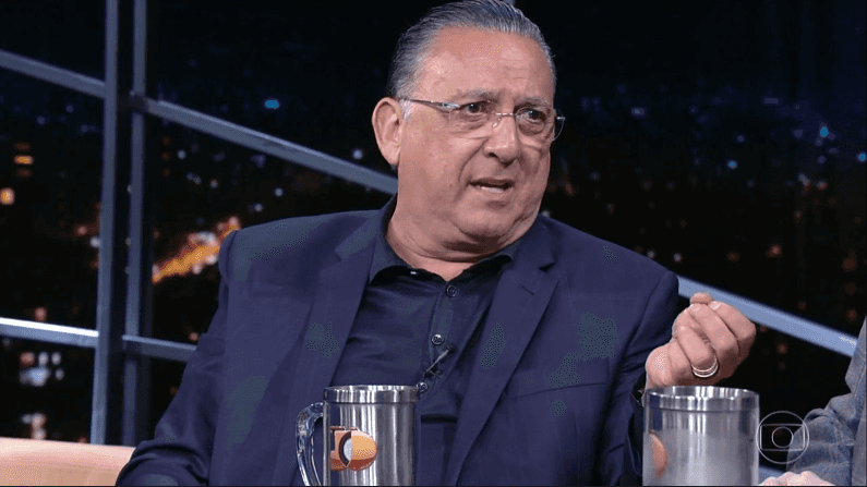 Galvão Bueno em entrevista a Jô Soares (Foto: Reprodução/Globo)