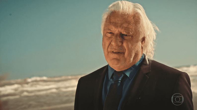 Antonio Fagundes (Afrânio) em cena de "Velho Chico" (Foto: Reprodução/Globo)