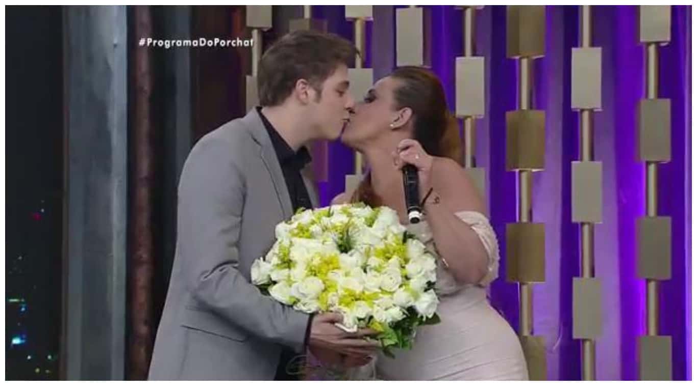 Cadilac voltou ao "Programa do Porchat" para receber pedido de desculpas (Foto reprodução)