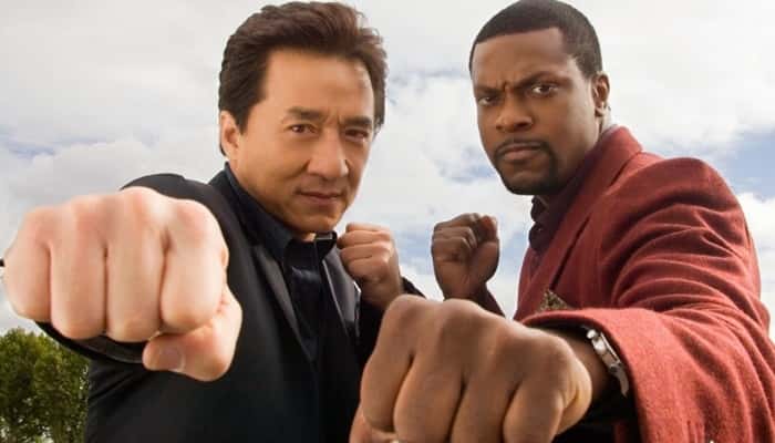 Chris Tucker e Jackien Chan em cena de "A Hora do Rush" (Foto: Divulgação)