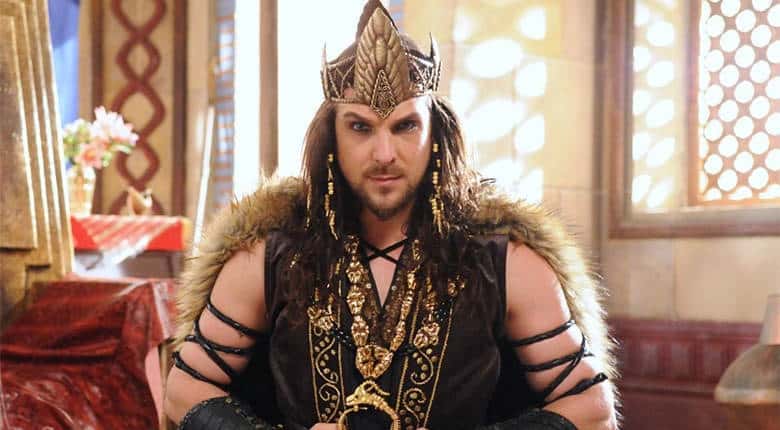 Igor Rickli como rei Marek em "A Terra Prometida"; ator protagonizará "O Rico e Lázaro" (Foto: Divulgação/Record)