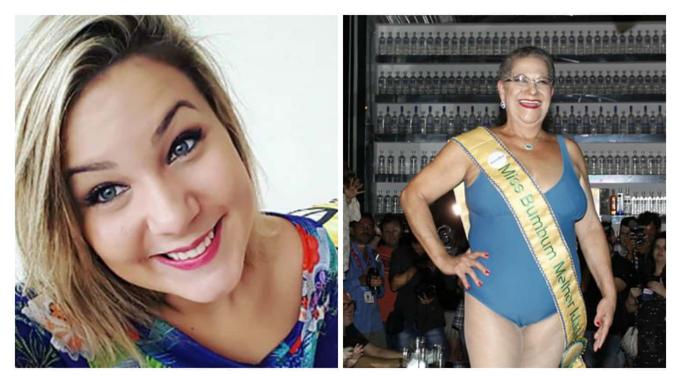 Cacau e Dona Geralda (Foto montagem: TV FOCO)