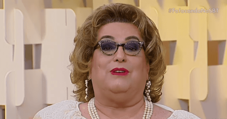 Mamma Bruschetta atualmente luta contra terrível câncer (Foto: Reprodução/SBT)