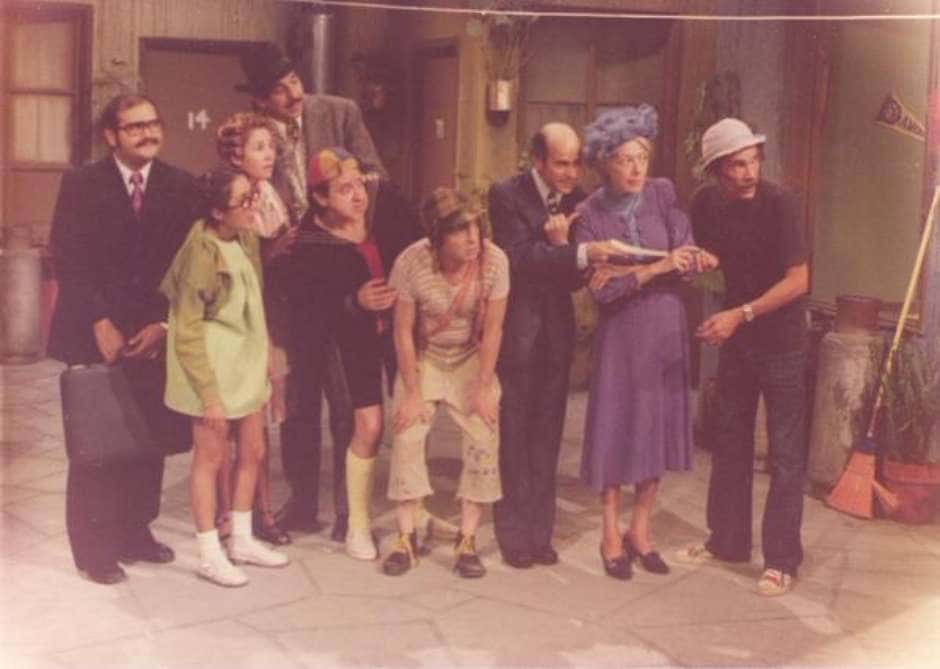 Elenco de "Chaves" reunido (Foto: Divulgação)