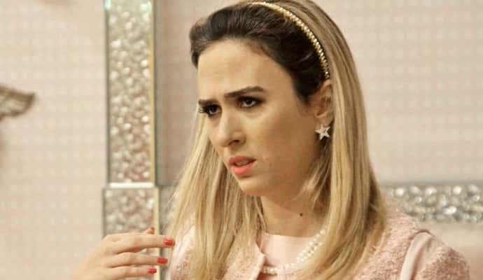 Fedora (Tatá Werneck) em cena de "Haja Coração" (Foto: Divulgação/Globo)