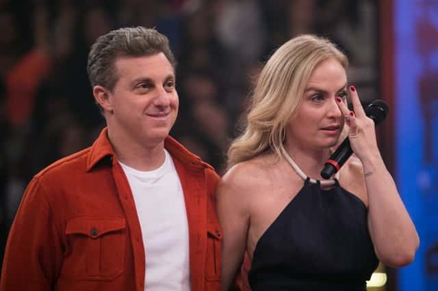 Luciano Huck e Angélica (Foto: Globo/Raquel Cunha)