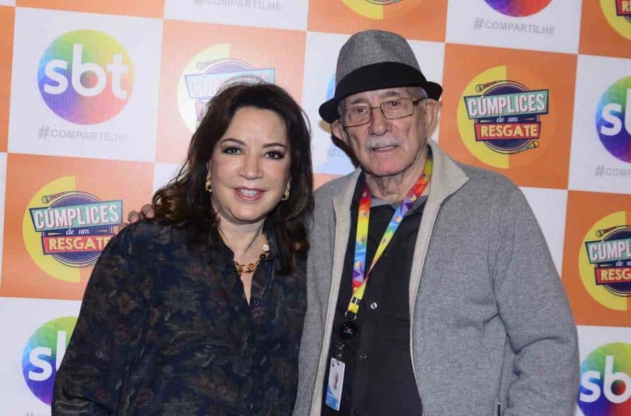 Autora Iris Abravanel e o diretor Reynaldo Boury. (Foto: AG News/Leo Franco)