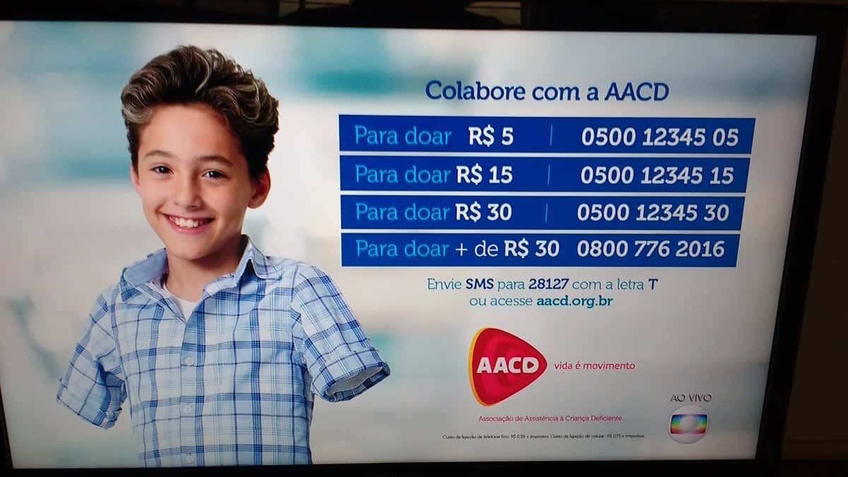 Globo divulga números do Teleton (Foto: Reprodução)