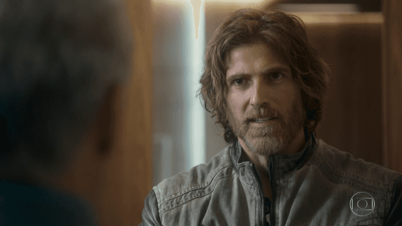 Pedro (Reynaldo Gianecchini) e Tião (José Mayer) em cena de "A Lei do Amor" (Foto: Reprodução/Globo)