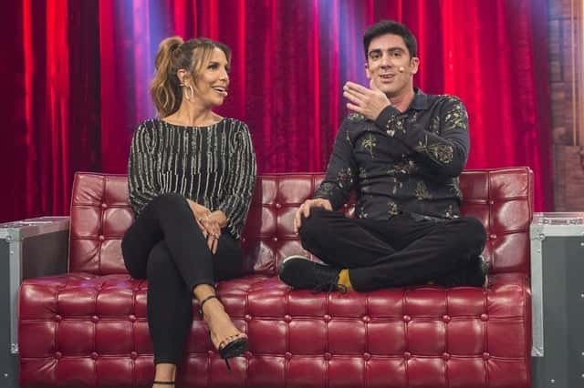 Ivete Sangalo e Marcelo Adnet no último "Adnight" da temporada. (Foto: Globo/Mauricio Fidalgo)