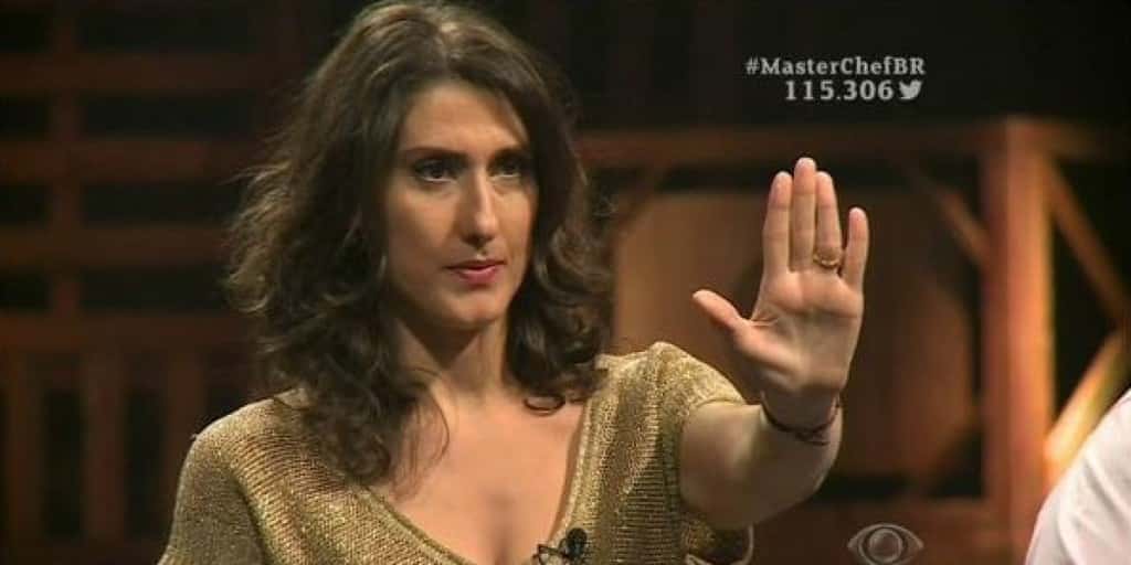 Paola Carosella no MasterChef, na Band (Foto: Reprodução/Band)