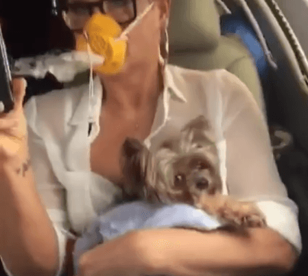 Xuxa relata susto em avião (Foto reprodução)
