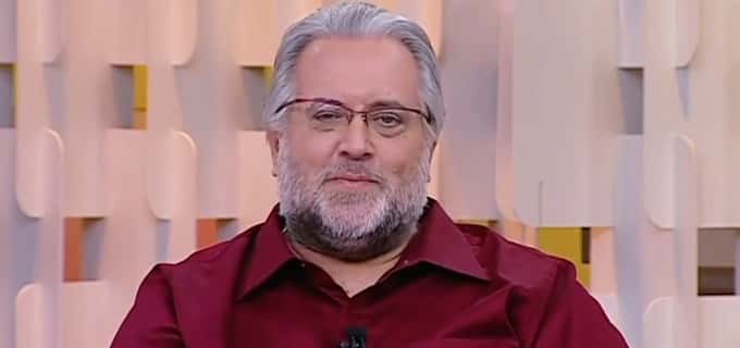 O apresentador Leão Lobo. (Foto: Reprodução/SBT)