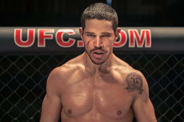 José Loreto (José Aldo) em 'Aldo - Mais Forte Que o Mundo' (Foto: Globo/Divulgação)