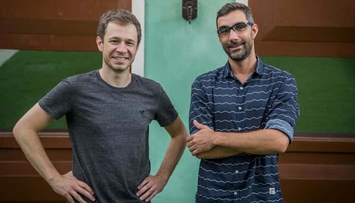 Leifert ao lado de Rodrigo Dourado. (Foto: Divulfação)